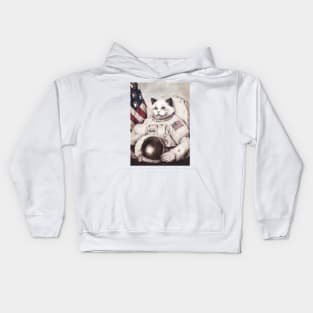 Meow out of space Kids Hoodie